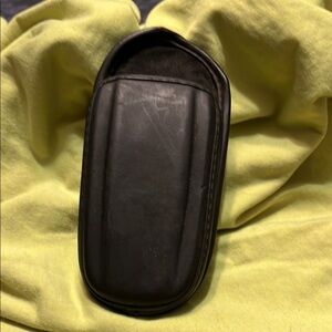 Black Leather phone case